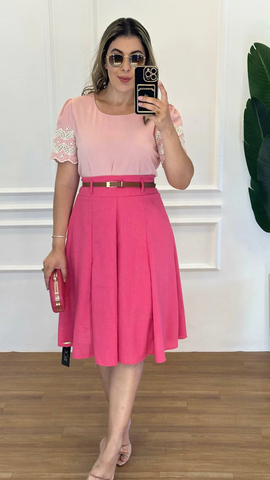 Conjunto Saia Love
